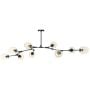 Lampa wisząca x60 W czarna-bursztynowa ST12329blackamber Step Into Design Modern Orchid zdj.1