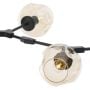 Lampa wisząca x60 W czarna-bursztynowa ST12329blackamber Step Into Design Modern Orchid zdj.2