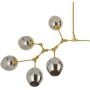 Lampa wisząca x60 W złota-szary/popielaty ST12329goldsmoky Step Into Design Modern Orchid zdj.3