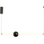 Lampa wisząca 1x14 W czarna ST1688LBK Step Into Design O-Line zdj.3