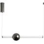 Lampa wisząca 1x12 W czarna ST1688SBK Step Into Design O-Line zdj.1