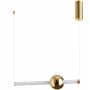 Lampa wisząca 1x12 W złota ST1688Smirorgold Step Into Design O-Line zdj.1
