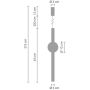 Lampa wisząca 1x5 W złota ST1689Smirrorgold Step Into Design O-Line zdj.2