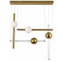 Lampa wisząca 4x5 W mosiądz ST1691S4 Step Into Design O-Line zdj.3