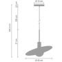 Lampa wisząca 1x60 W biała-złota ST1737M Step Into Design Jupiter zdj.2