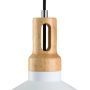 Lampa wisząca 1x60 W biała-drewno ST5097A Step Into Design Nordic Woody zdj.7