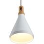 Lampa wisząca 1x60 W biała-drewno ST5097C Step Into Design Nordic Woody zdj.6