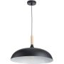 Lampa wisząca 1x60 W czarna ST5219black Step Into Design Saucer zdj.1