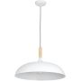 Lampa wisząca 1x60 W biała ST5219white Step Into Design Saucer zdj.1