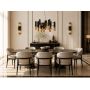 Lampa wisząca x20 W czarna-złota ST571913 Step Into Design Golden Pipe zdj.5