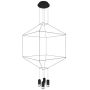 Lampa wisząca 4x10 W czarna ST59614 Step Into Design Linea zdj.1