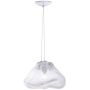 Lampa wisząca 1x10 W chrom-przezroczysta ST6121S Step Into Design Icy zdj.1
