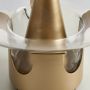 Lampa stołowa 1x40 W przezroczysta-złota ST7278SGOLD Step Into Design Fata zdj.5