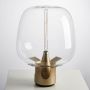 Lampa stołowa 1x40 W przezroczysta-złota ST7278SGOLD Step Into Design Fata zdj.6