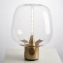 Lampa stołowa 1x40 W przezroczysta-złota ST7278SGOLD Step Into Design Fata zdj.7