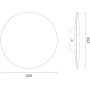 Kinkiet 1x9 W biały ST8293W20white Step Into Design Nyx zdj.2