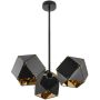 Lampa wisząca 3x40 W czarna-złota ST88613 Step Into Design New Geometry zdj.3