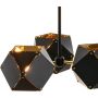 Lampa wisząca 3x40 W czarna-złota ST88613 Step Into Design New Geometry zdj.4
