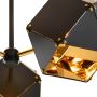 Lampa wisząca 3x40 W czarna-złota ST88613 Step Into Design New Geometry zdj.5