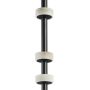 Lampa stojąca 1x18 W biała-czarna ST8955F Step Into Design Ringo zdj.5