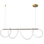 Lampa wisząca 1x35 W złota ST9282PL1 Step Into Design Fantasia zdj.1