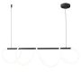 Lampa wisząca 1x35 W czarna ST9282PL1black Step Into Design Fantasia zdj.2