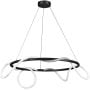 Lampa wisząca 1x34 W czarna ST9282RD60black Step Into Design Fantasia zdj.1