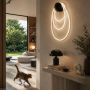 Kinkiet 1x34 W czarny ST9282W1BK Step Into Design Fantasia zdj.4