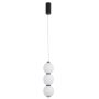 Lampa wisząca 1x12 W biała-czarna STCP2312223Lblack Step Into Design Perla zdj.3