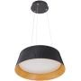 Lampa wisząca 1x21 W czarna-drewno STDL6487BK Step Into Design Frill zdj.4