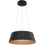 Lampa wisząca 1x21 W czarna-drewno STDL6487BK Step Into Design Frill zdj.5