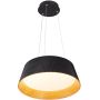 Lampa wisząca 1x21 W czarna-drewno STDL6487BK Step Into Design Frill zdj.6