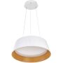 Lampa wisząca 1x21 W biała-drewno STDL6487WH Step Into Design Frill zdj.2