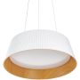 Lampa wisząca 1x21 W biała-drewno STDL6487WH Step Into Design Frill zdj.5