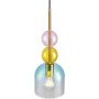 Lampa wisząca 1x40 W różowa-złota-niebieska-żółta STDN345A Step Into Design Pastello zdj.2
