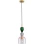 Lampa wisząca 1x40 W różowa-zielona-złota-szary/popielaty STDN345B Step Into Design Pastello zdj.1
