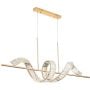 Lampa wisząca 1x50 W przezroczysta-złota STMD2405161 Step Into Design Ritz zdj.3
