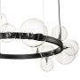 Lampa wisząca x40 W czarna-przezroczysta XC111850 Step Into Design Orion zdj.6
