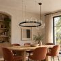 Lampa wisząca x40 W czarna-przezroczysta XC111850 Step Into Design Orion zdj.7