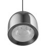 Lampa wisząca 1x6 W czarna-chrom XC5010CH Step Into Design Petite zdj.2