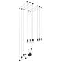 Kinkiet 6x10 W czarny XT0126W Step Into Design Linea zdj.1