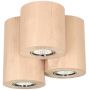 Lampa podsufitowa 3x6 W drewno 2066360 Spot-Light Wooddream Round zdj.1