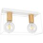 Lampa podsufitowa 2x60 W biała 4020203730074 Spot-Light Gretter zdj.1