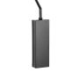 Kinkiet 1x40 W czarny DIAR052PTBLACK Step Into Design Swing zdj.3