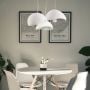 Lampa wisząca 1x40 W biała DN426300 Step Into Design Stone zdj.3