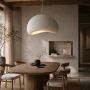Lampa wisząca 1x40 W biała DN426800 Step Into Design Stone zdj.5