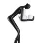 Lampa stojąca 4x40 W czarna DN433FBLACK Step Into Design Woman zdj.4
