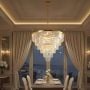 Lampa wisząca x40 W złota DN915100 Step Into Design Splendore zdj.5