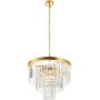 Lampa wisząca x40 W złota DN91550A Step Into Design Splendore zdj.1