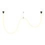 Lampa wisząca 1x45 W czarna MD10213BLACK Step Into Design Snake zdj.4